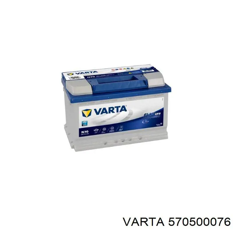 570500076 Varta Batería Start-Stop