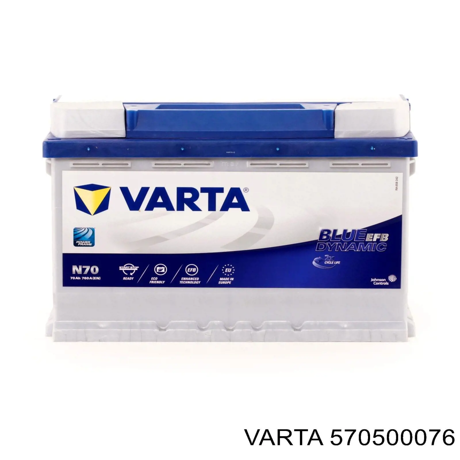 Batería de arranque Varta 570500076 precio, desde 162,05 EUR