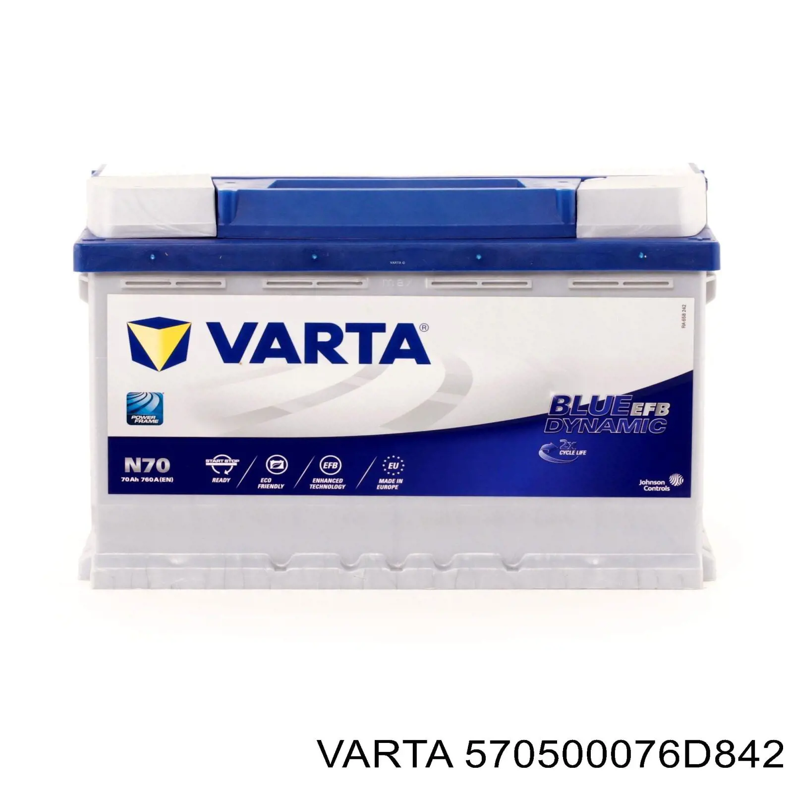 Batería de arranque Varta 570500076D842 precio, desde 160,10 EUR