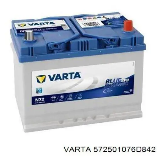 Batería de arranque Varta 572501076D842 precio, desde 147,94 EUR
