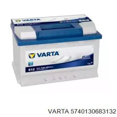 Batería de Arranque Varta Blue Dynamic 74 ah 12 v B13 (5740130683132)