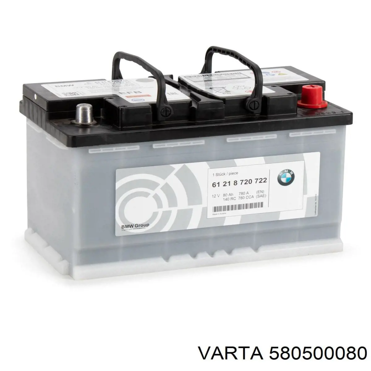Batería de Arranque Varta (580500080)