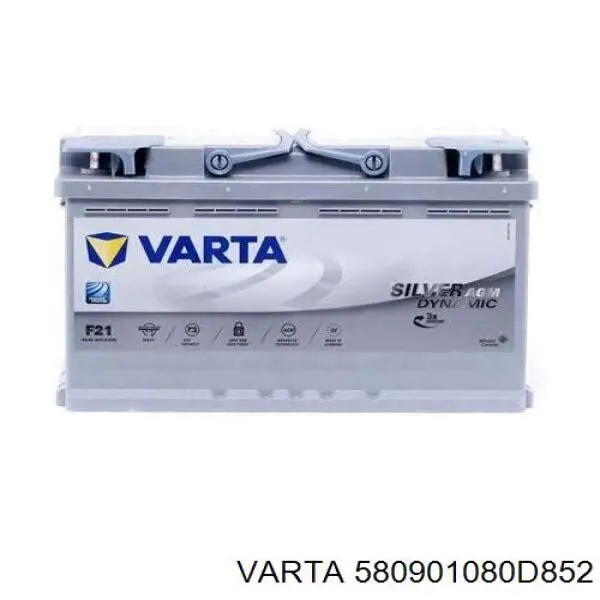 Batería de Arranque Varta 80 ah 12 v B13 (580901080D852)