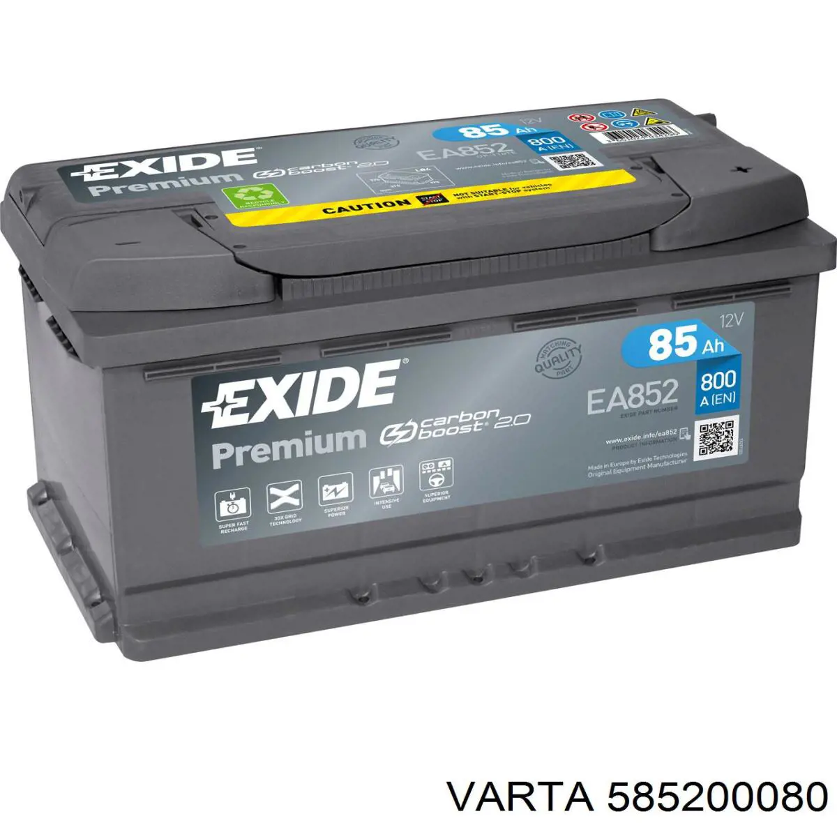 Batería 585200080 Varta
