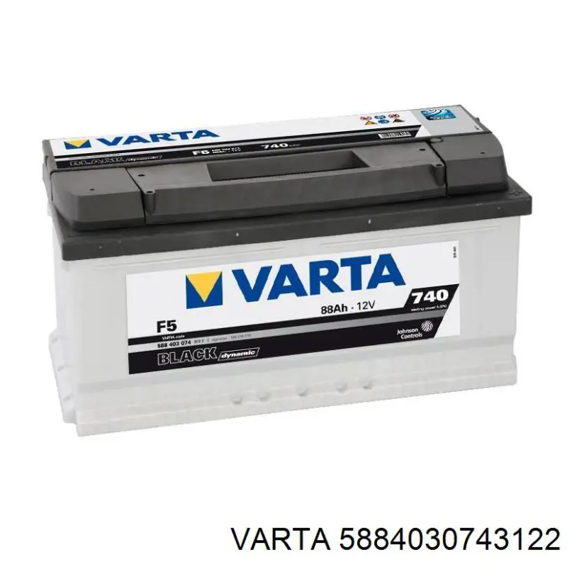 Batería de Arranque Varta (5884030743122)