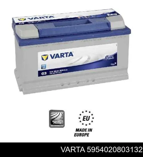 Comprar 5954020803132 Varta Batería de coche