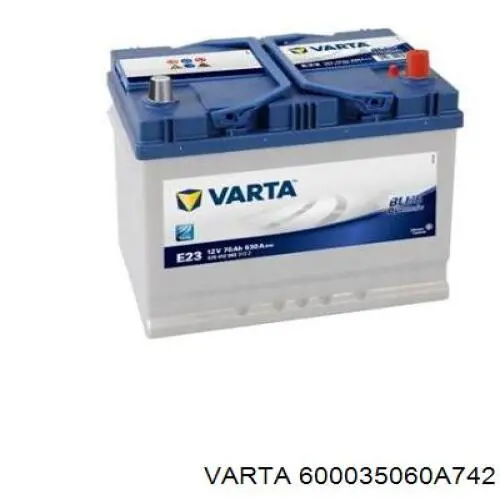 Comprar 600035060A742 Varta Batería de coche