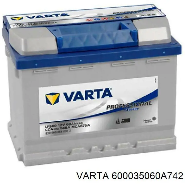 Batería de arranque Varta 600035060A742 precio, desde 178,01 EUR