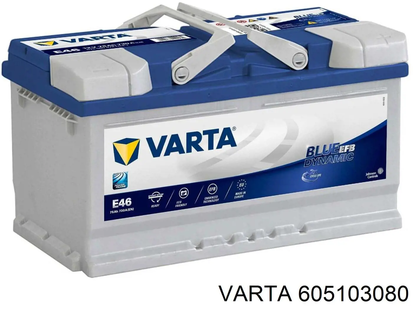 Batería de Arranque Varta (605103080)