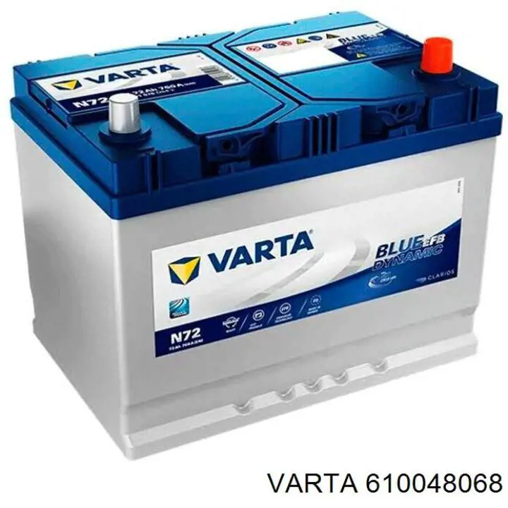 Batería de arranque Varta 610048068 precio, desde 145,25 EUR