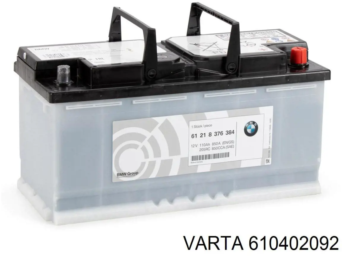 610402092 Varta Batería Start-Stop