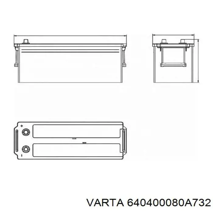 CG1403 Exide Batería Start-Stop