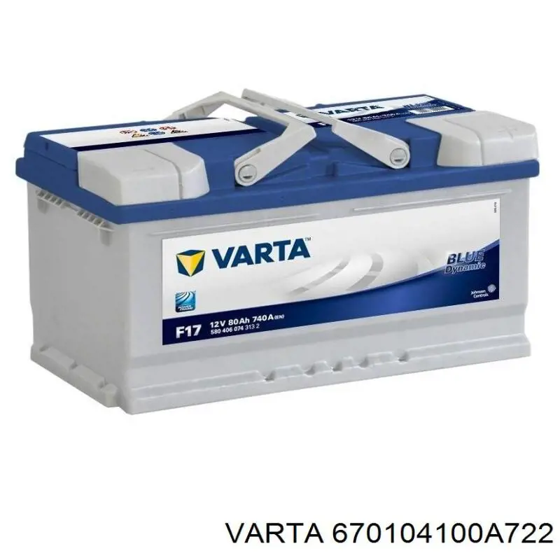 Batería de Arranque Varta (670104100A722)