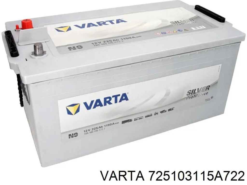 Batería de Arranque Varta 225 ah 12 v B00 (725103115A722)