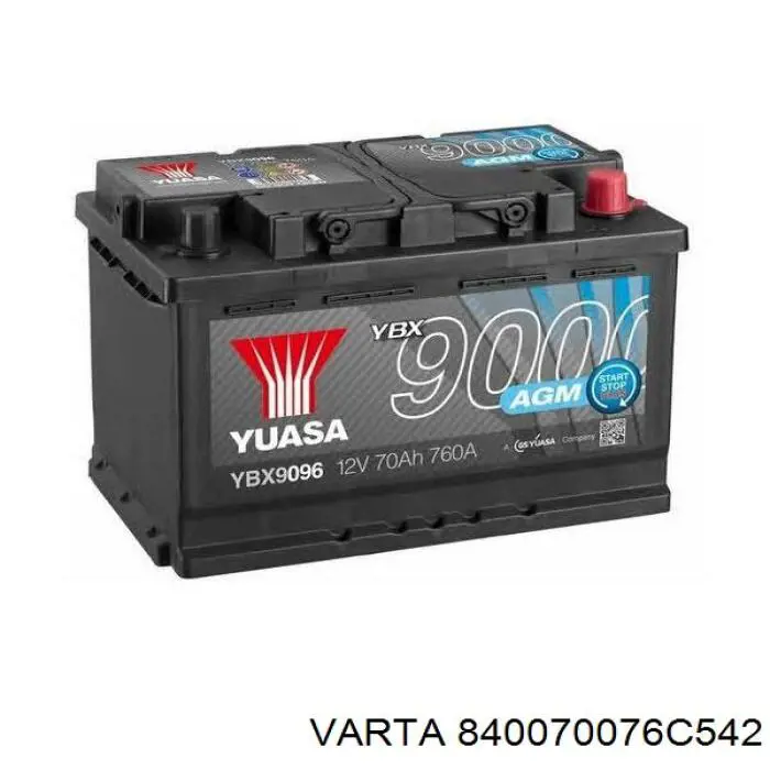 Batería de arranque Varta 840070076C542 precio, desde 230,54 EUR