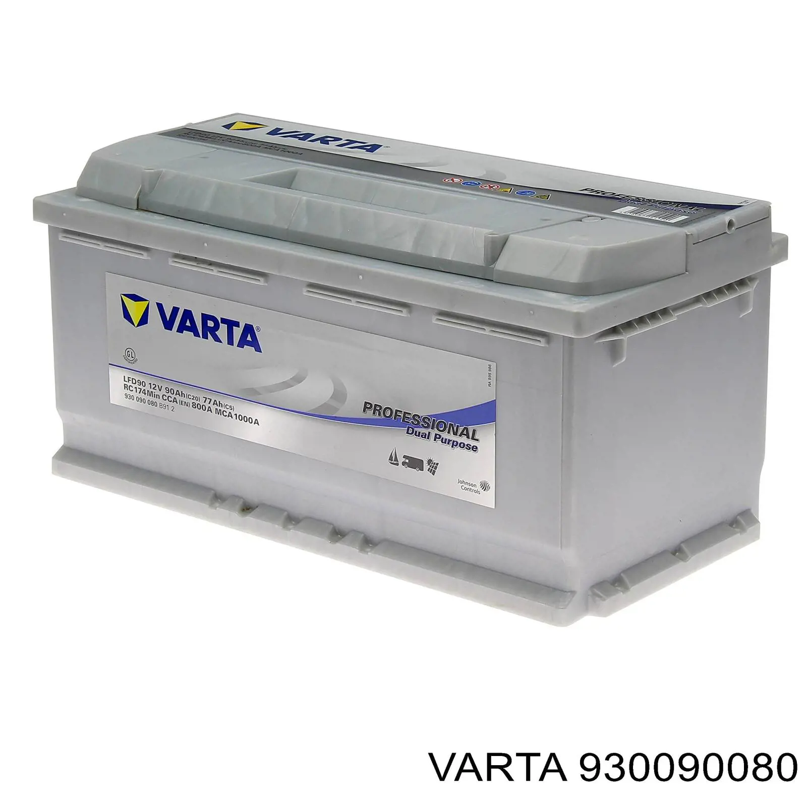 Batería de arranque 930090080 VARTA
