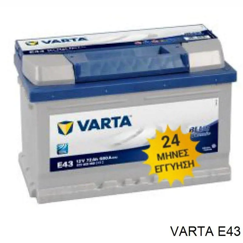 E43 Varta Batería Start-Stop