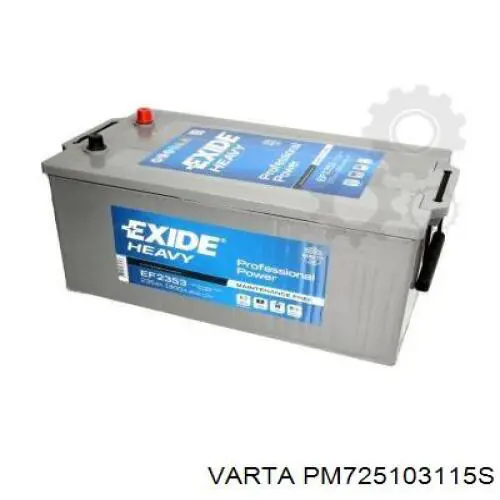 Batería PM725103115S Varta
