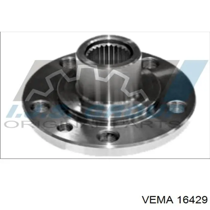 16429 Vema cubo de rueda delantero