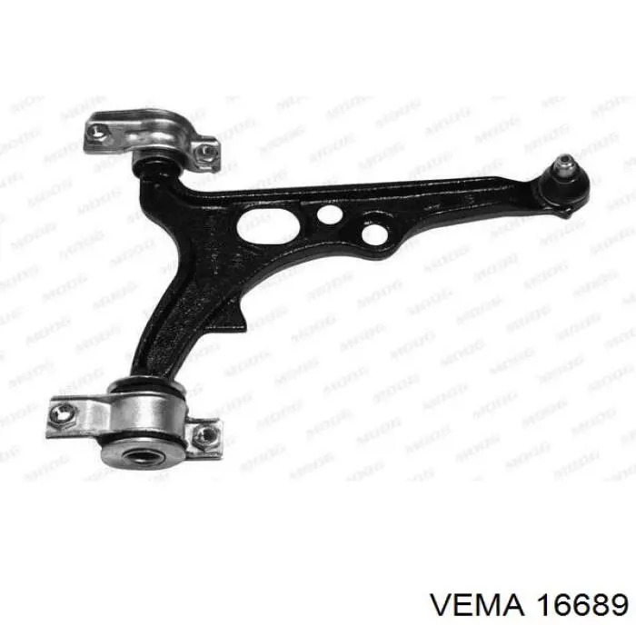 16689 Vema barra oscilante, suspensión de ruedas delantera, inferior izquierda