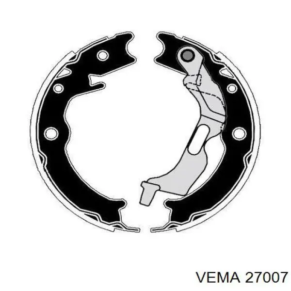 27007 Vema rótula barra de acoplamiento exterior