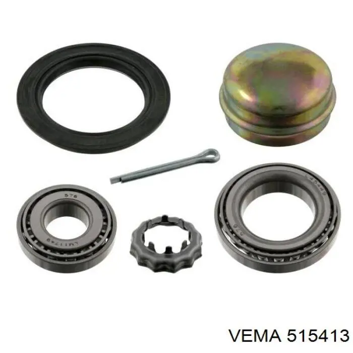 Cojinete de rueda trasero Volkswagen Jetta 2 19E, 1G2, 165, 167