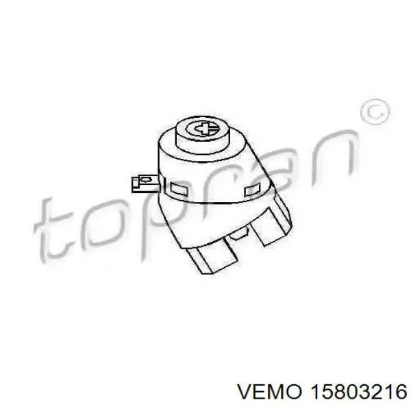 Interruptor de encendido / arranque Volkswagen Jetta 2 19E, 1G2, 165, 167