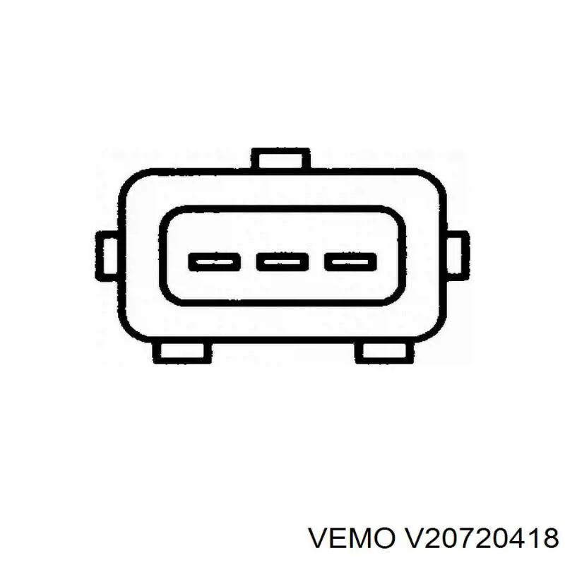 V20-72-0418 Vemo sensor de posición del cigüeñal