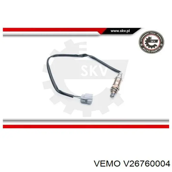 V26-76-0004 Vemo sonda lambda sensor de oxigeno post catalizador