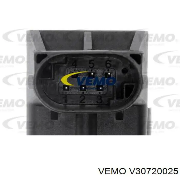 V30-72-0025 Vemo sensor, nivel de suspensión neumática, delantero derecho