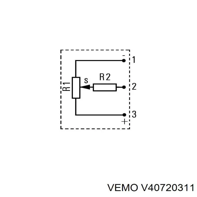 V40720311 Vemo sensor, posición mariposa