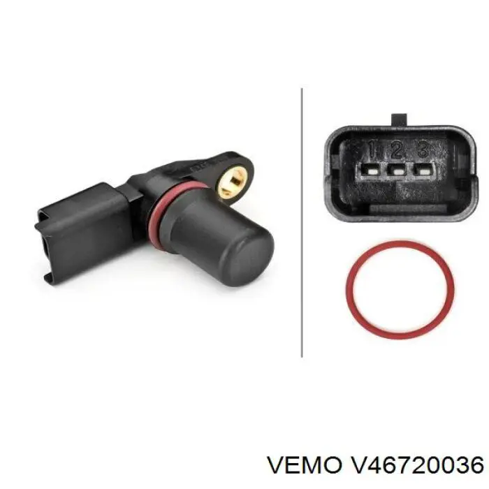 Sensor de posición del árbol de levas Nissan Navara D40M