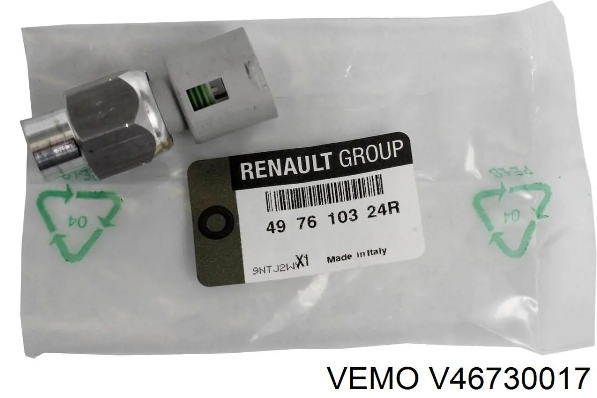 V46730017 Vemo sensor para bomba de dirección hidráulica