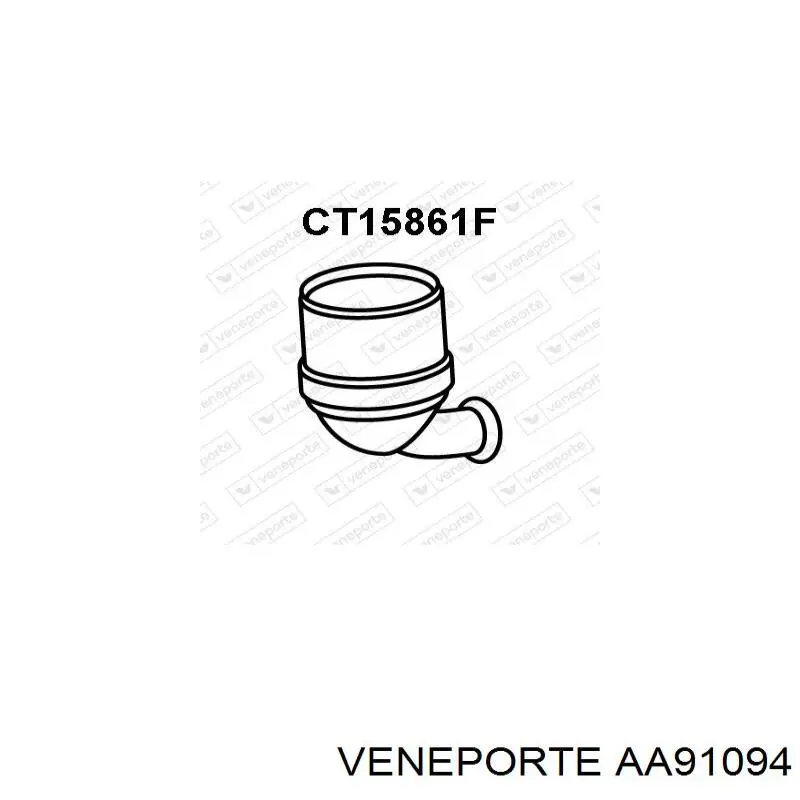 Abrazadera delantera del silenciador Veneporte AA91094 precio, desde 6,48 EUR