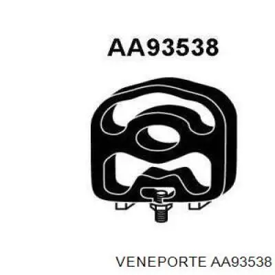 55200993 Fiat/Alfa/Lancia soporte, silenciador