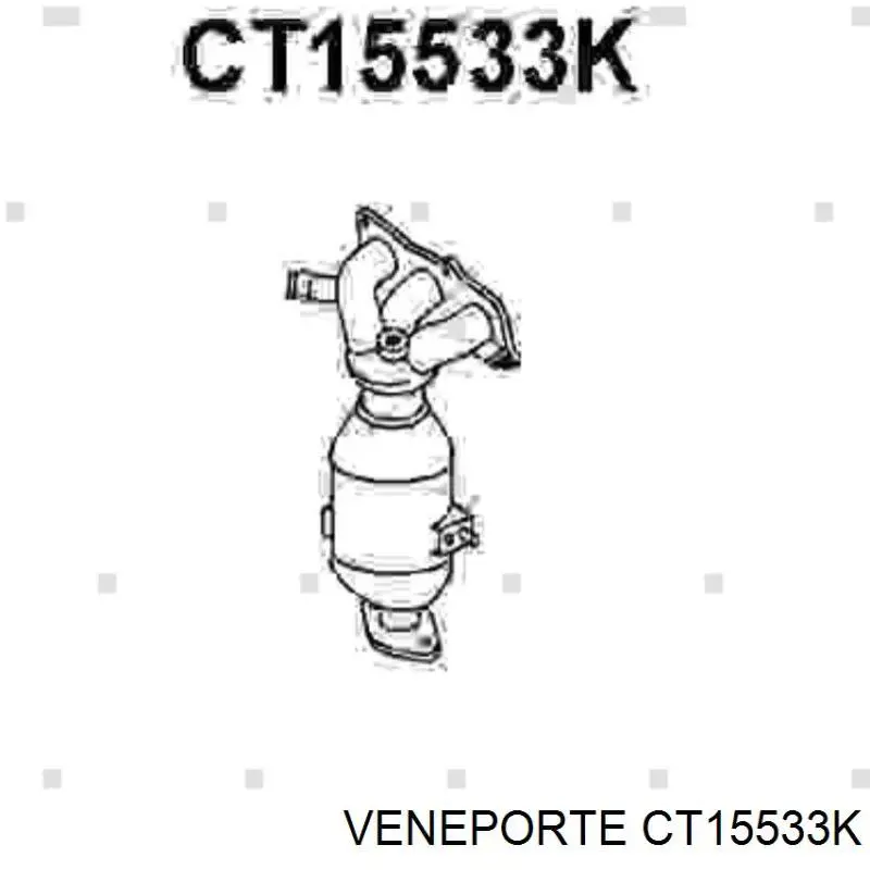 CT15533K Veneporte colector de escape, sistema de escape