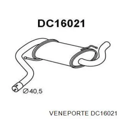 DC16021 Veneporte silenciador posterior