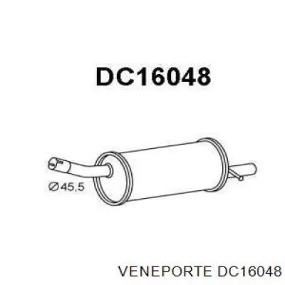 DC16048 Veneporte silenciador posterior