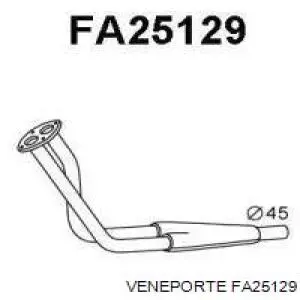 4401385 Fiat/Alfa/Lancia tubo de admisión del silenciador de escape delantero