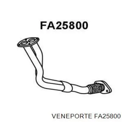 46752017 Fiat/Alfa/Lancia tubo de admisión del silenciador de escape delantero