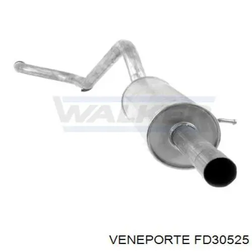 FD30525 Veneporte silenciador posterior