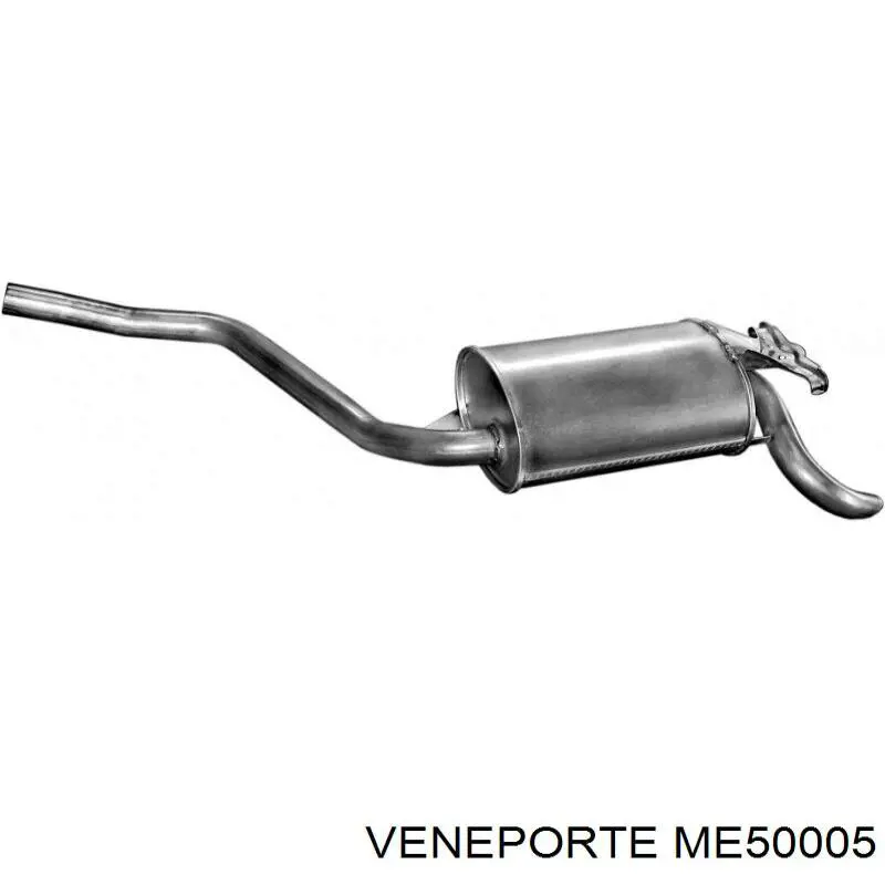Silenciador trasero Mercedes A2014902615 precio, desde 85,86 EUR