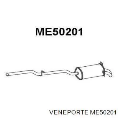 A2034907121 Mercedes Silenciador trasero