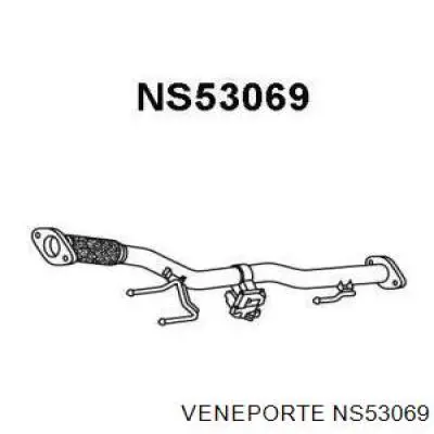 200101KB1A Nissan/Infiniti Silenciador, parte delantera