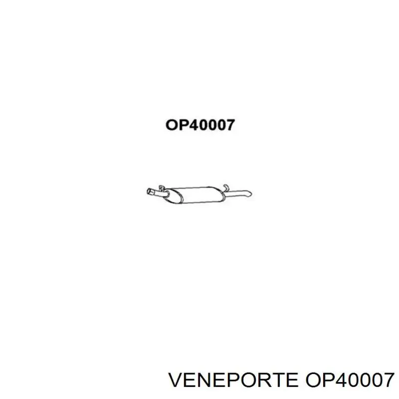 Comprar 40635 Sigam Silenciador trasero