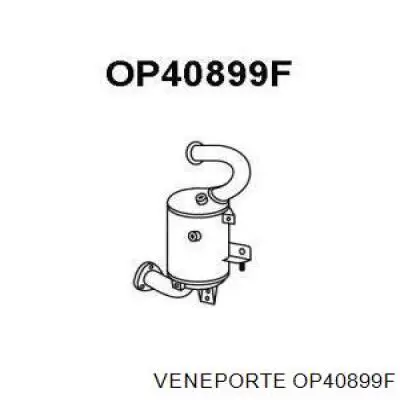 OP40899F Veneporte filtro hollín/partículas, sistema escape