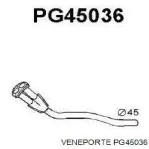Tubo de admisión del silenciador de escape delantero para Peugeot 505 (551A)