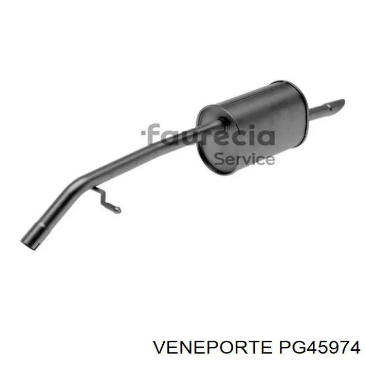 Comprar 1609985680 Peugeot/Citroen Silenciador trasero