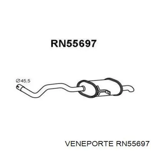 Silenciador trasero Polmostrow 21299 precio, desde 81,81 EUR