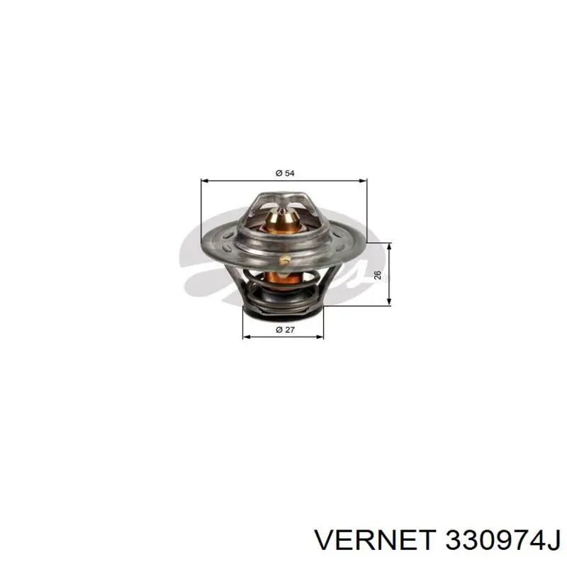 Termostato Vernet 330974J precio, desde 16,52 EUR